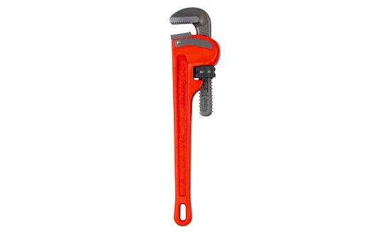 Supreme Ridgid Pipe Wrench Red