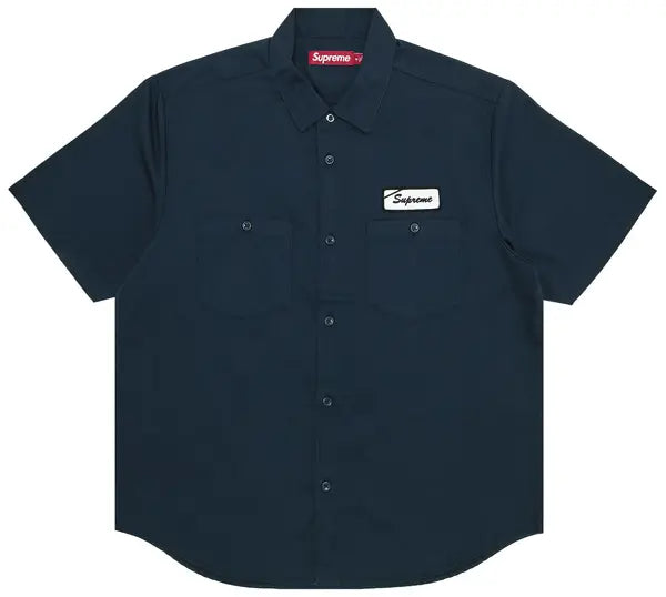 Supreme Bitch Short-Sleeve Work Shirt