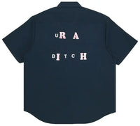 Supreme Bitch Short-Sleeve Work Shirt