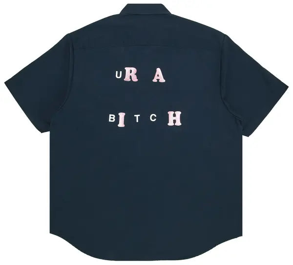 Supreme Bitch Short-Sleeve Work Shirt