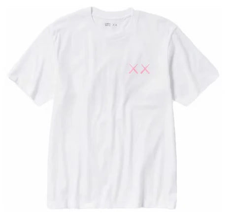 Kaws x Uniqlo White Shirt Sleeve