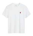 Ami Paris Ami De Coeur Classic Fit T-Shirt White/Red