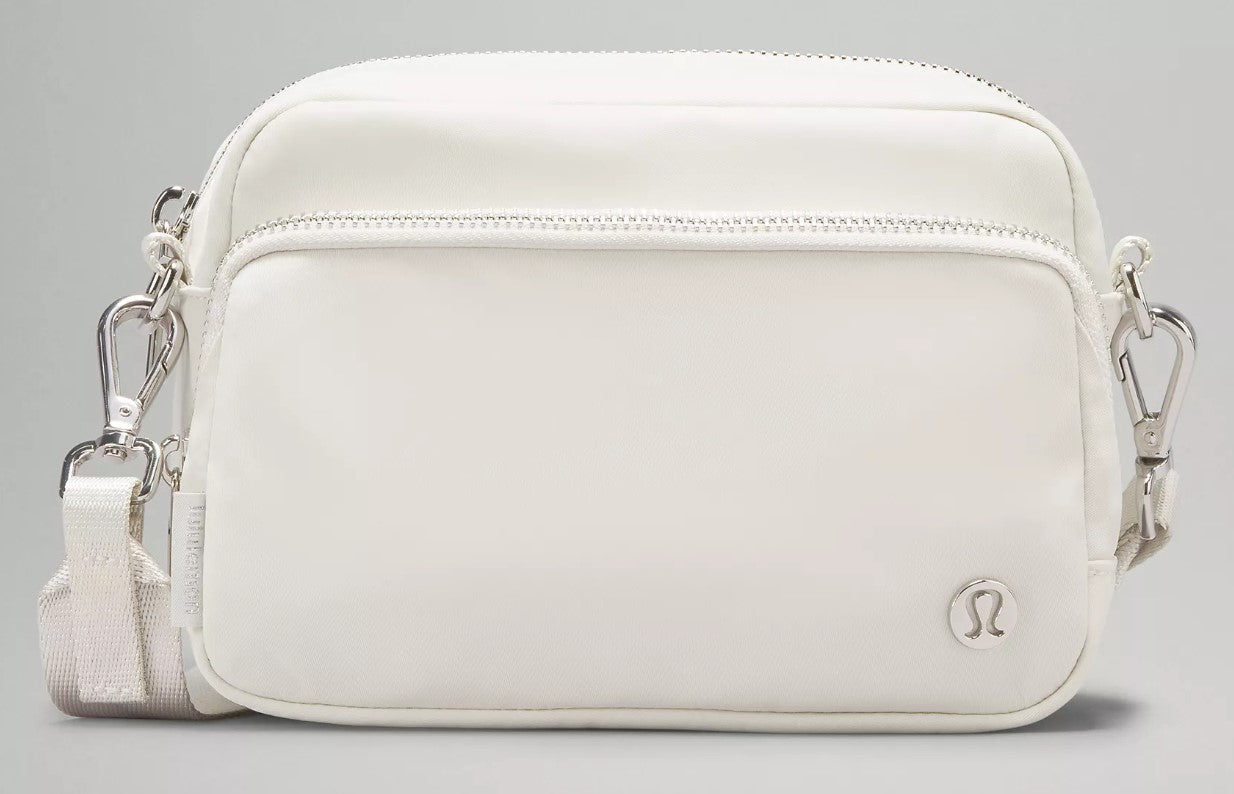 Lululemon Everywhere Crossbody Bag Bone Silver 2L