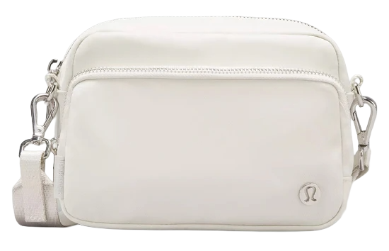 Lululemon Everywhere Crossbody Bag Bone Silver 2L
