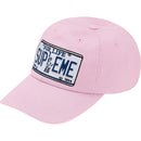 Supreme License Plate 6-Panel Light Purple