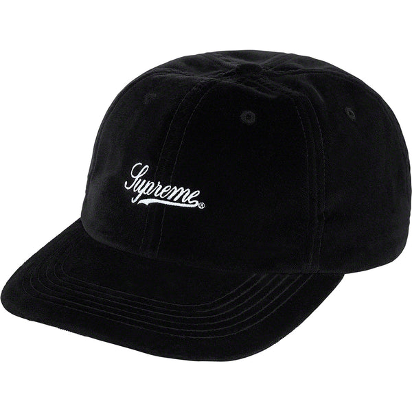 Supreme Velvet 2-Tone 6-Panel Black