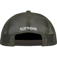 Supreme Studded Velvet Mesh Back 5-Panel Green