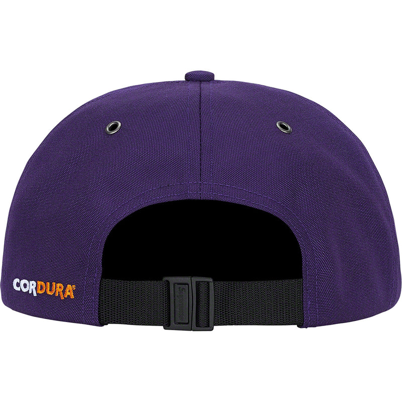 Supreme Cordura Teflon Label 6-Panel Dark Purple