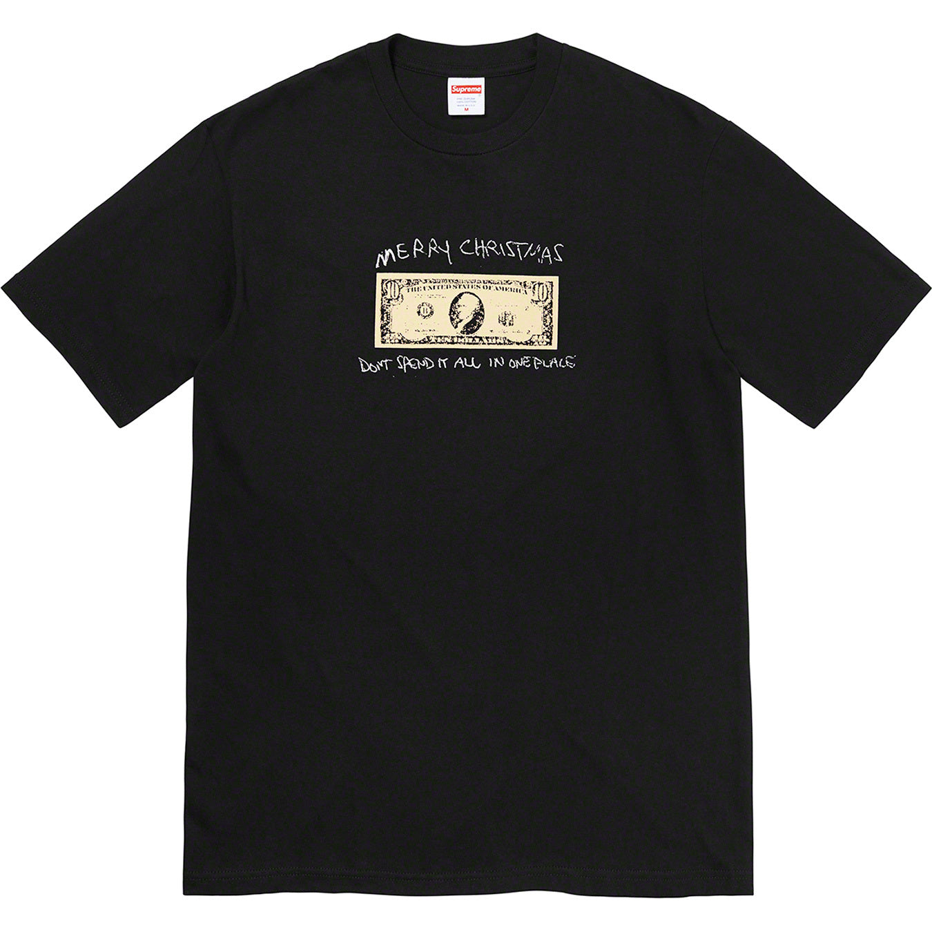 Supreme Spend It Tee Black