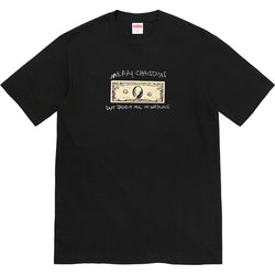 Supreme Spend It Tee Black