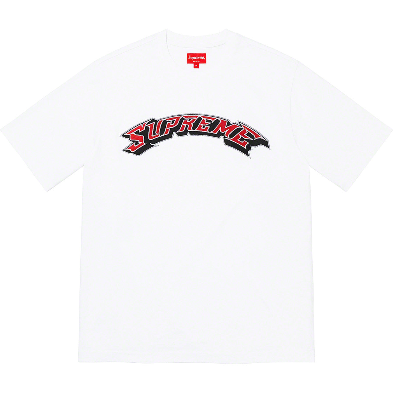 Supreme Appliqué Arc S/S Top White