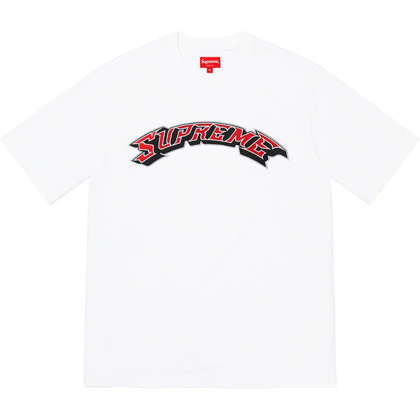 Supreme Appliqué Arc S/S Top White