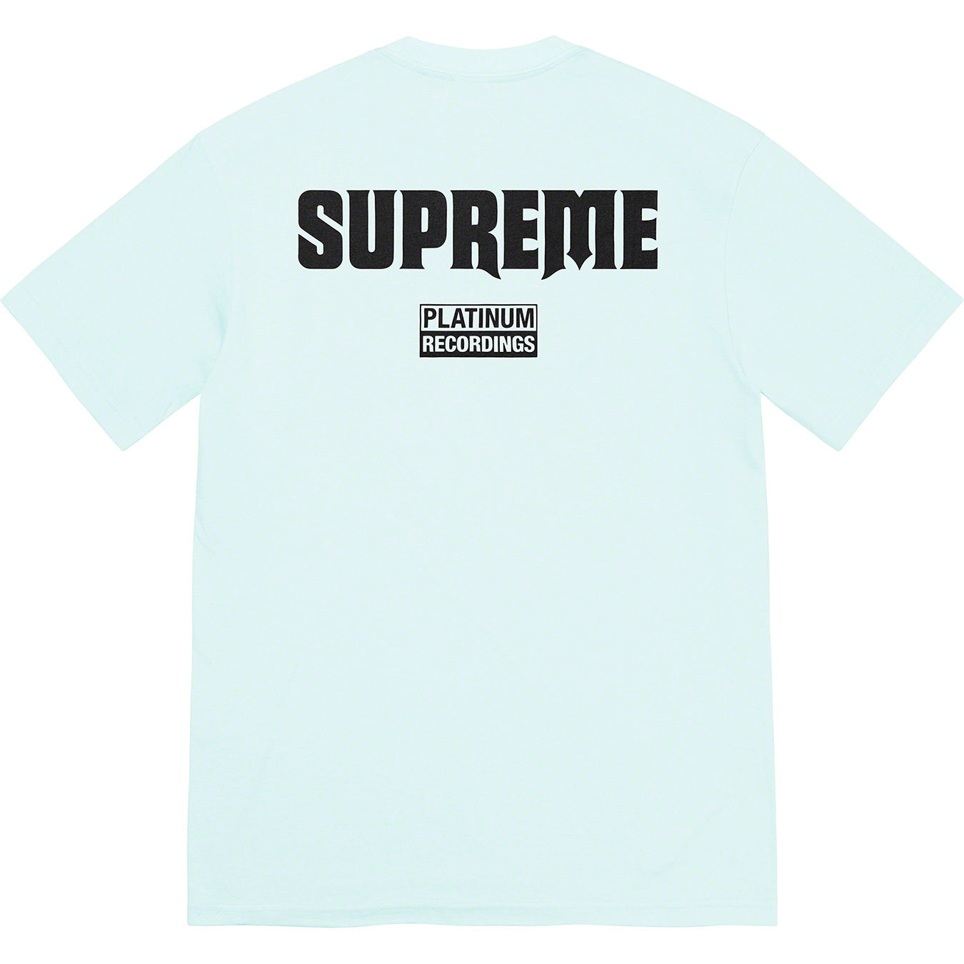 Supreme Still Talking Tee Pale Blue