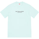 Supreme Still Talking Tee Pale Blue