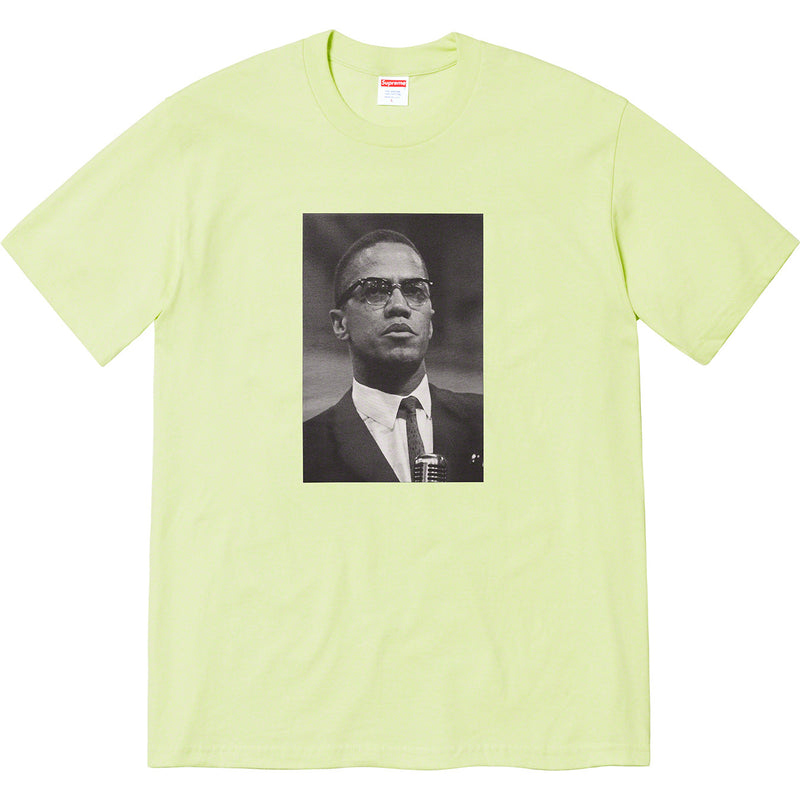 Supreme Roy DeCarava Malcolm X Tee Pale Mint