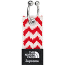 Supreme The North Face Woven Keychain Red