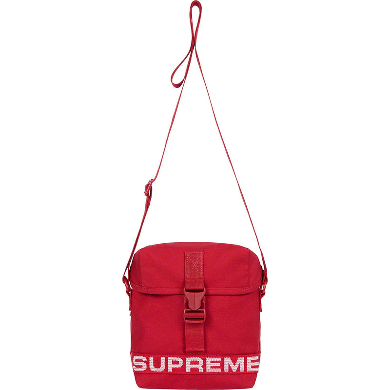 Red supreme messenger best sale bag