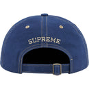 Supreme Visor Stitch 6-Panel Light Navy