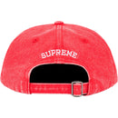 Supreme Pigment Canvas S Logo 6-Panel Red