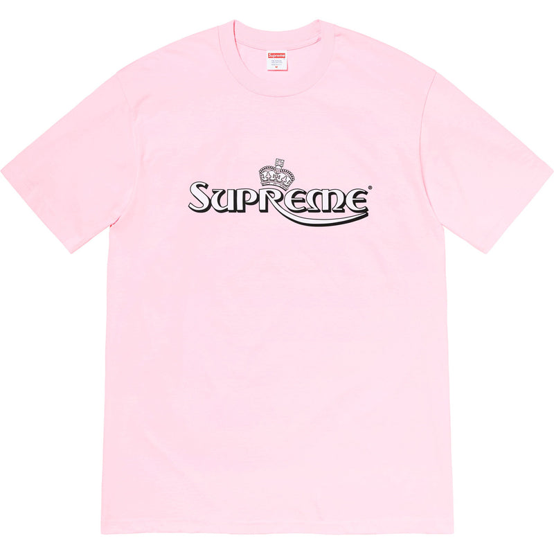 Supreme Crown Tee Light Pink