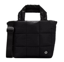 Lululemon Quilted Grid Tote Mini Black 5L