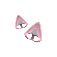 Razer Kitty Ears V2 Gaming Headset Accessory Clip-On Kitty Ears (Quartz Pink)