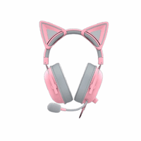 Razer Kitty Ears V2 Gaming Headset Accessory Clip-On Kitty Ears (Quartz Pink)