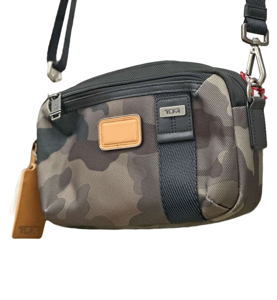 Tumi Crossbody Camo Army Black