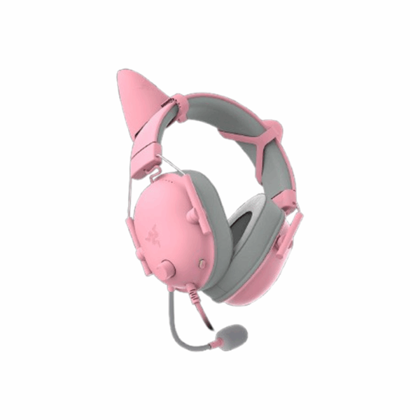 Razer Kitty Ears V2 Gaming Headset Accessory Clip-On Kitty Ears (Quartz Pink)
