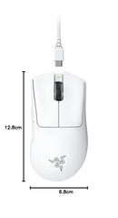 Razer DeathAdder V3 Pro Wireless Gaming Mouse- White