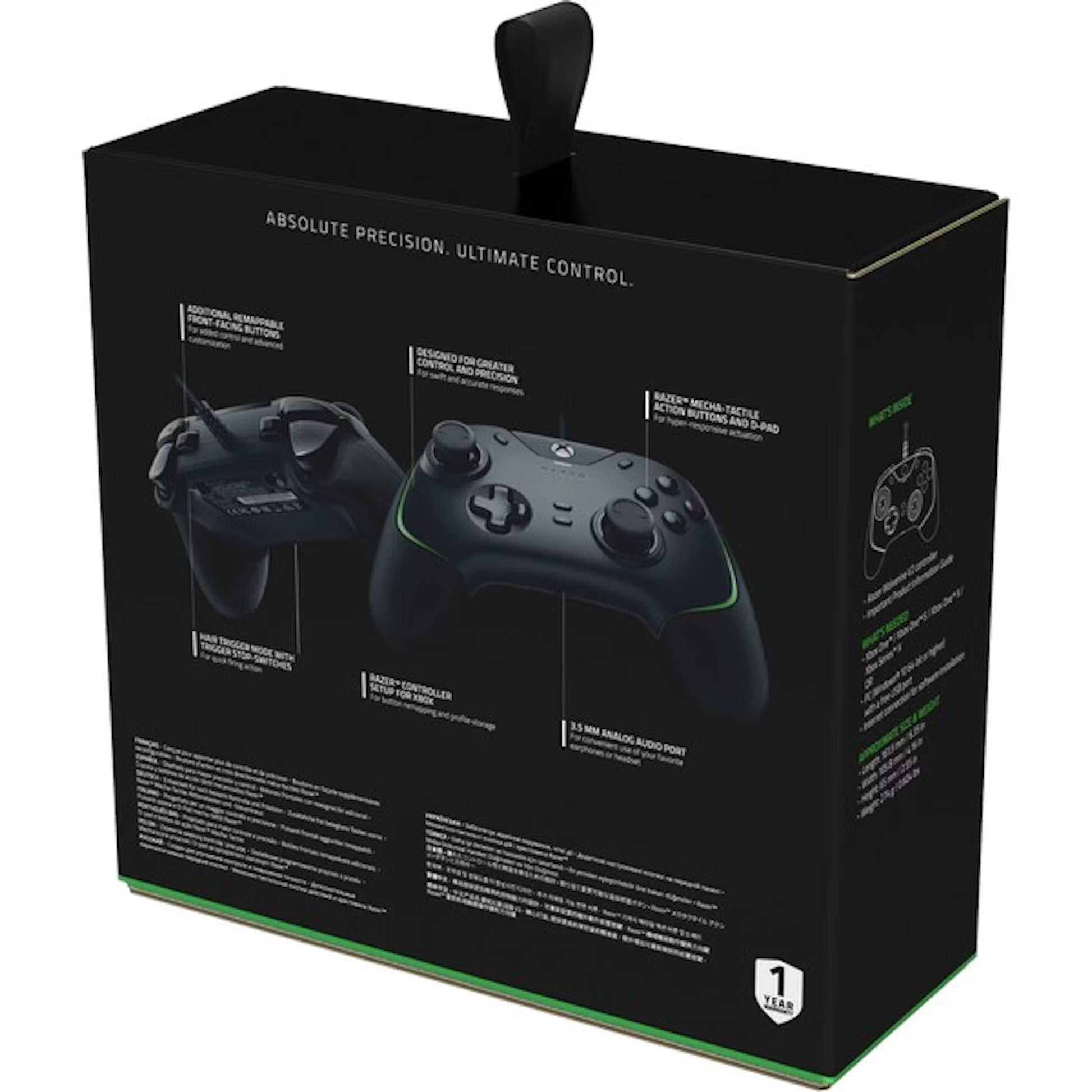 Razer Wolverine V2 Wired Gaming Controller for Xbox Series X ( Black )