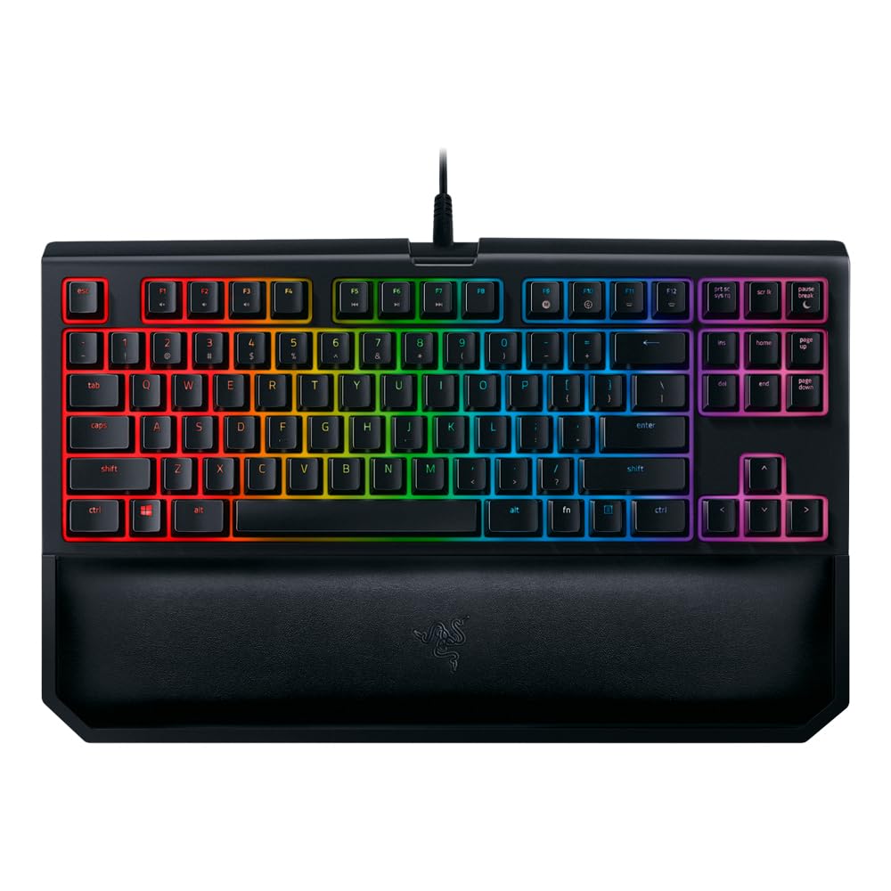 Razer BlackWidow Tournament Edition Chroma V2 - Compact Gaming Keyboard - Green Switch