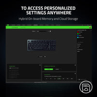 Razer Huntsman V2 TKL Optical Gaming Keyboard Clicky Purple Switch