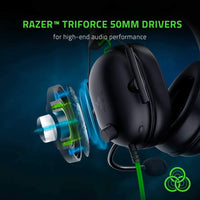 Razer Blackshark V2 X Multi-Platform Wired Esports Headset Black