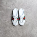 Gucci Ace Stripe Red Green White Rubber Mule