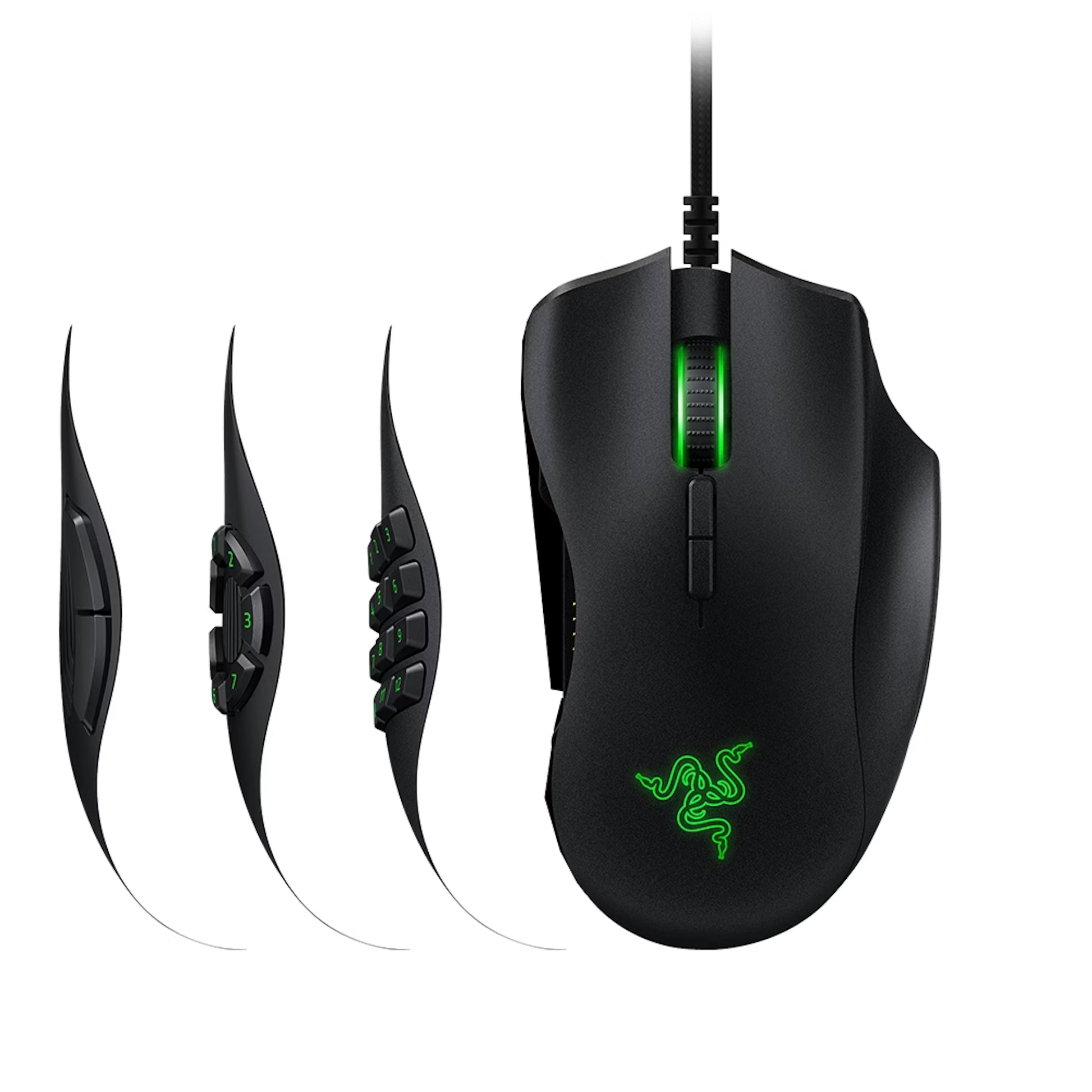 Razer Naga Trinity USB Optical RGB MOBA Gaming Mouse
