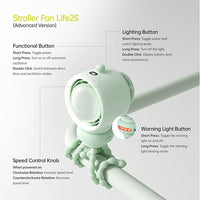 JisuLife Stroller Fan Life2S