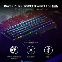 Razer BlackWidow V3 Mini HyperSpeed Wireless Keyboard Green Switch