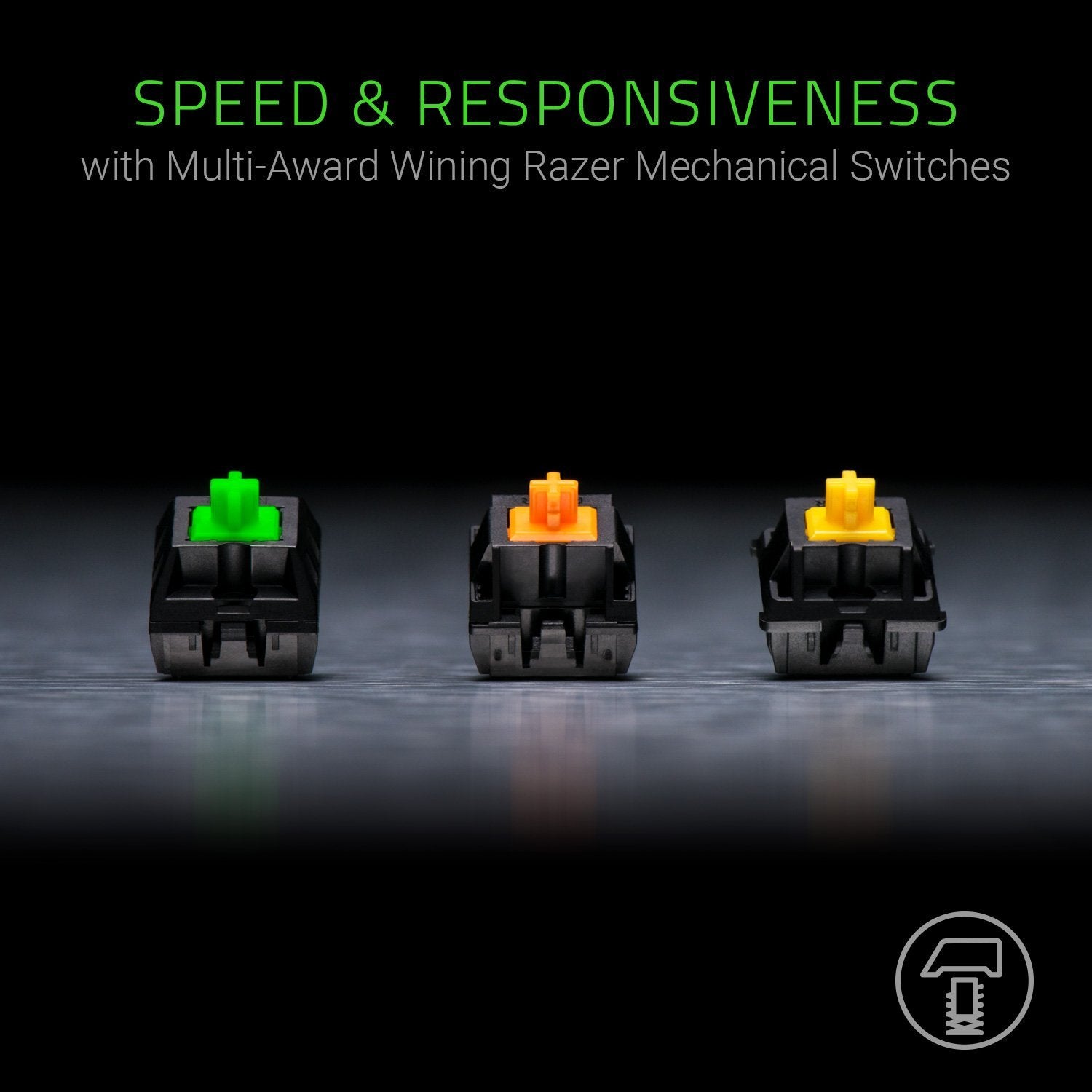 Razer BlackWidow Tournament Edition Chroma V2 - Compact Gaming Keyboard - Green Switch