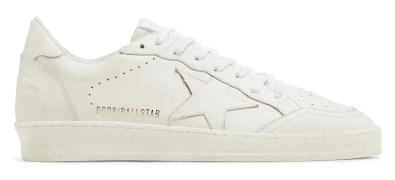 Golden Goose Ball Star Triple White