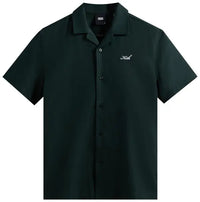 Kith Thompson Camp Collar Shirt Black