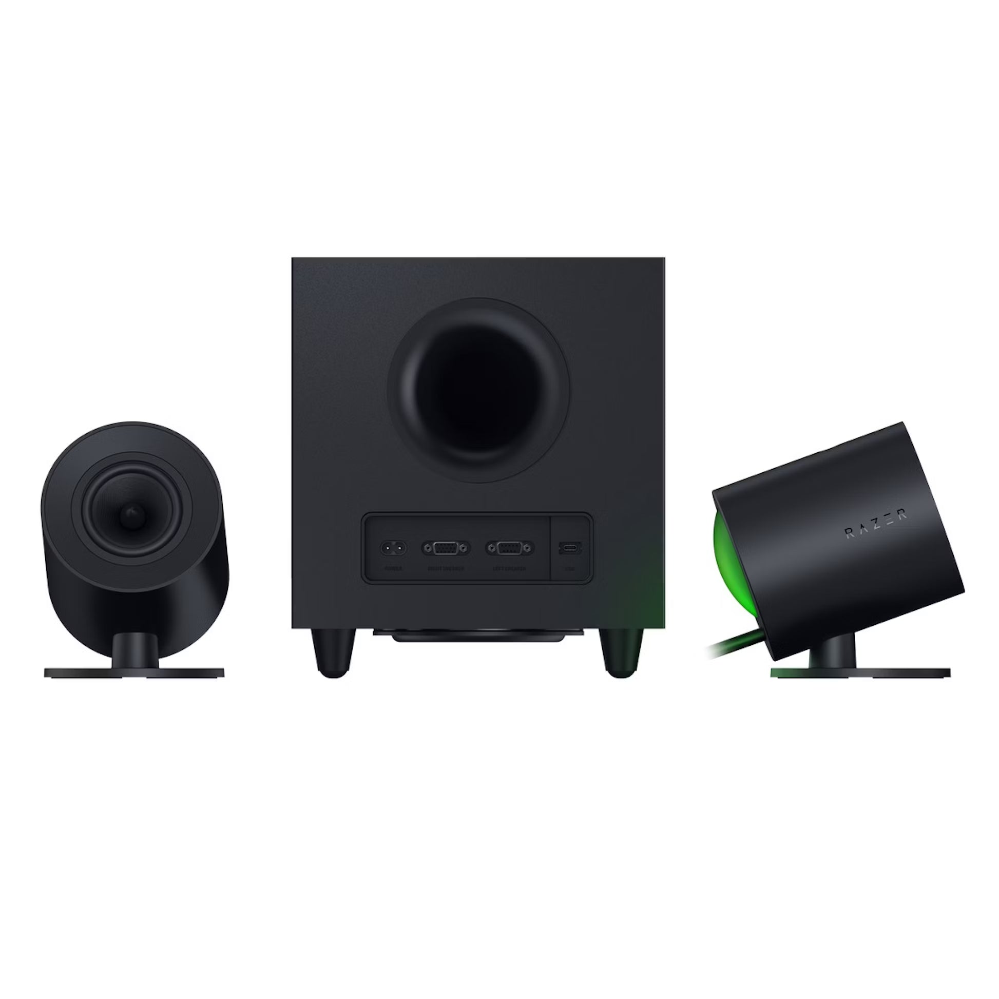 Razer Nommo V2 Pro 2.1 PC Gaming Speakers with Wireless Subwoofer