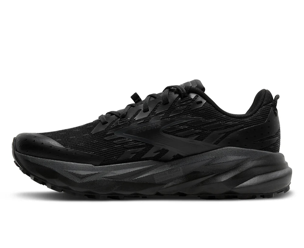 Brooks Cascadia 19 Black Black Ebony