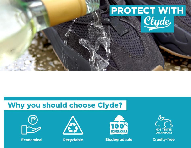 Clyde Nano Tech Water and Stain Repellent
