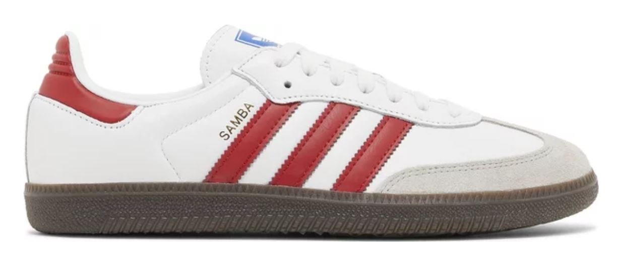 Adidas Samba OG White Better Scarlet