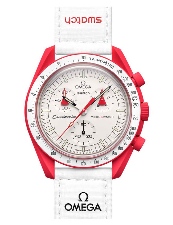 Swatch x Omega Bioceramic Moonswatch Mission to Mars