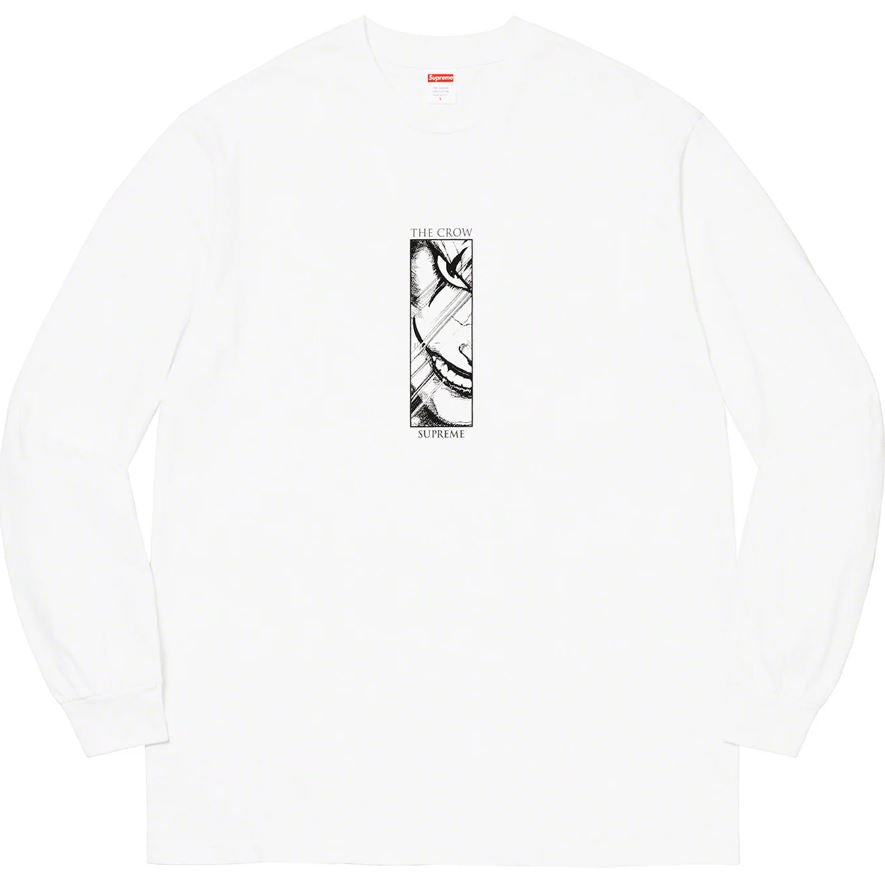 Supreme The Crow L/S Tee White