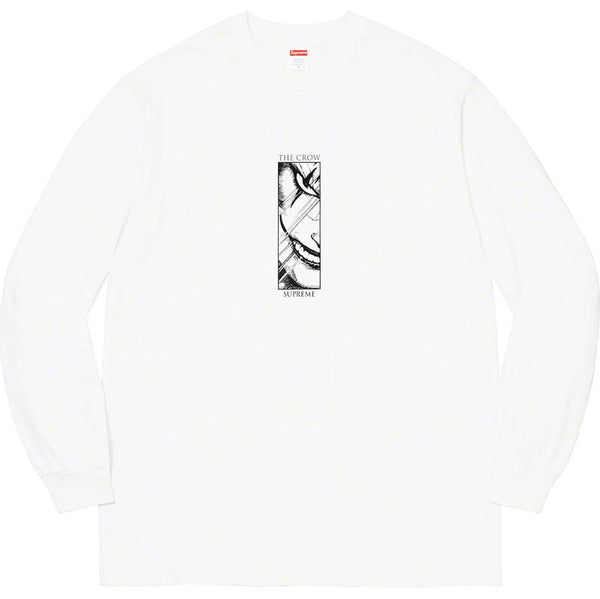 Supreme The Crow L/S Tee White