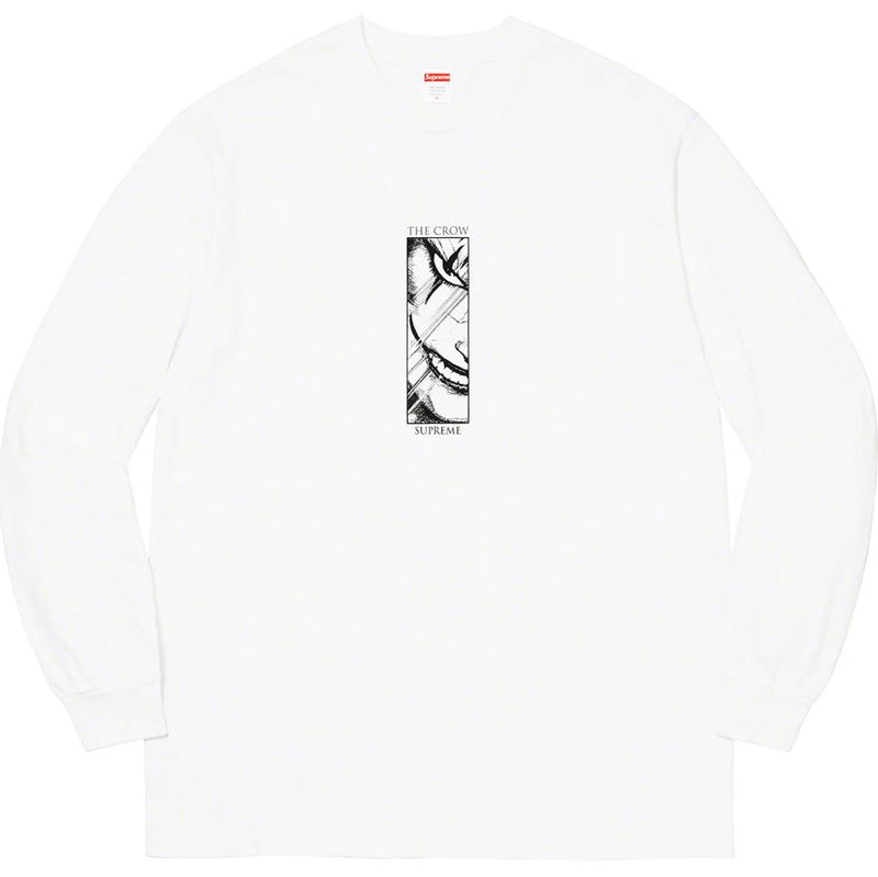 Supreme The Crow L/S Tee White