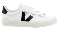 Veja Recife Logo Chromefree Leather Extra White Black